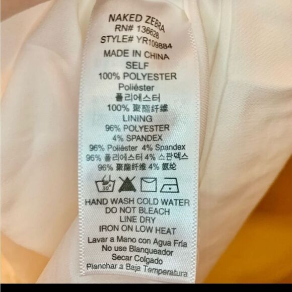 Naked Zebra skort suit - Picture 5 of 6